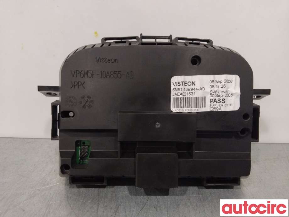 Instrumentpanel til Ford Focus 2004-2007 (Type II, Fase 1) (FORD|1436613|JAEA021631|6M5T-10B944-AD)