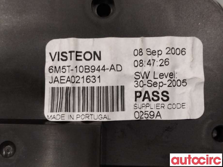 Instrumentpanel til Ford Focus 2004-2007 (Type II, Fase 1) (FORD|1436613|JAEA021631|6M5T-10B944-AD)