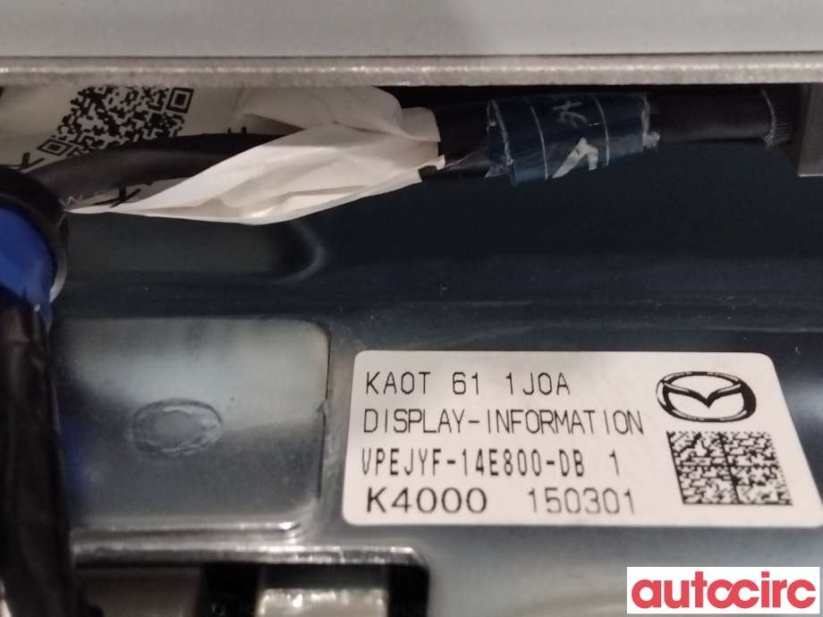 Bilstereo til Mazda CX-5 2012-2017 (Type I)  (MAZDA|KA0T611J0B|KA0H-66-9G0A)
