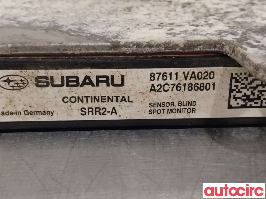 Sensor radar til Subaru Forester 2013-2019 (Type IV) (SUBARU|87611VA020)