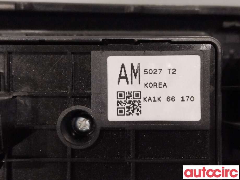 Bryter diverse til Mazda 3 2013-2016 (Type III, Fase 1) (MAZDA|GKL6-66-170A|AM5027T2|KA1K66170)