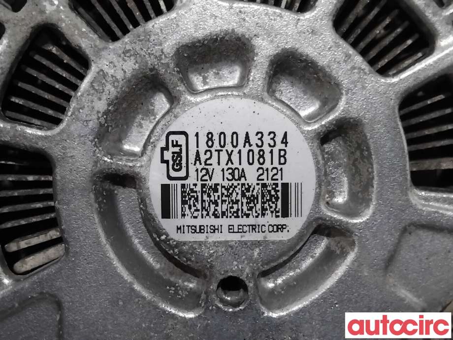 Dynamo til Mitsubishi Outlander 2010-2012 (Type II, Fase 2) (MITSUBISHI|1800A431|A2TX1081B|1800A334)