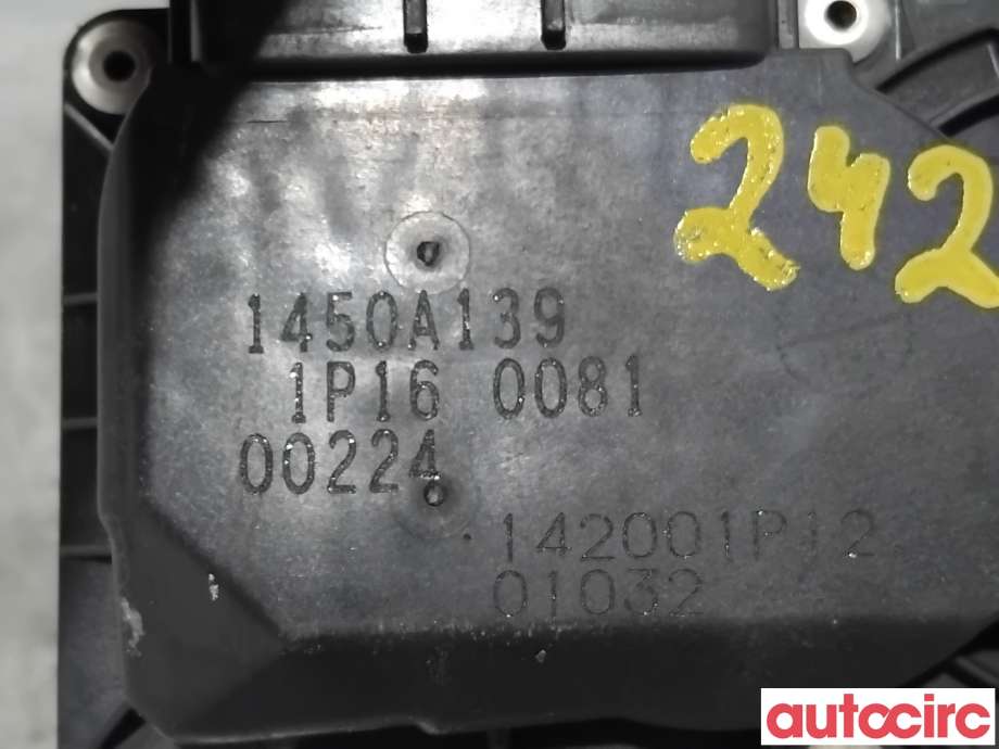Spjeldhus til Mitsubishi Outlander 2010-2012 (Type II, Fase 2)  (MITSUBISHI|1450A139|)