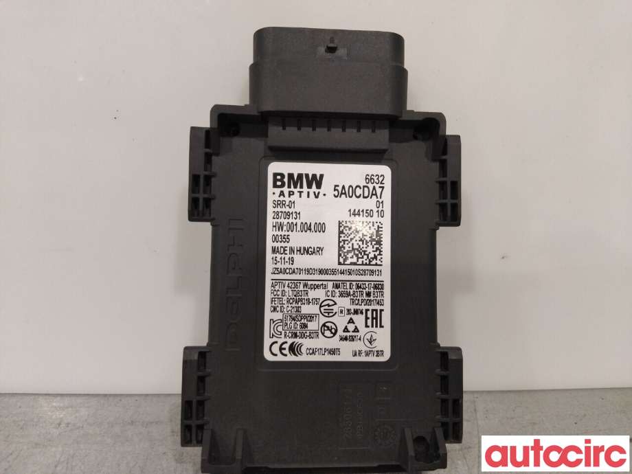 Sensor radar til BMW 5-Serie 2017-->> (G30/G31) (G30/G31) (BMW|66325A340C0|14415010|66325A0CDA7)