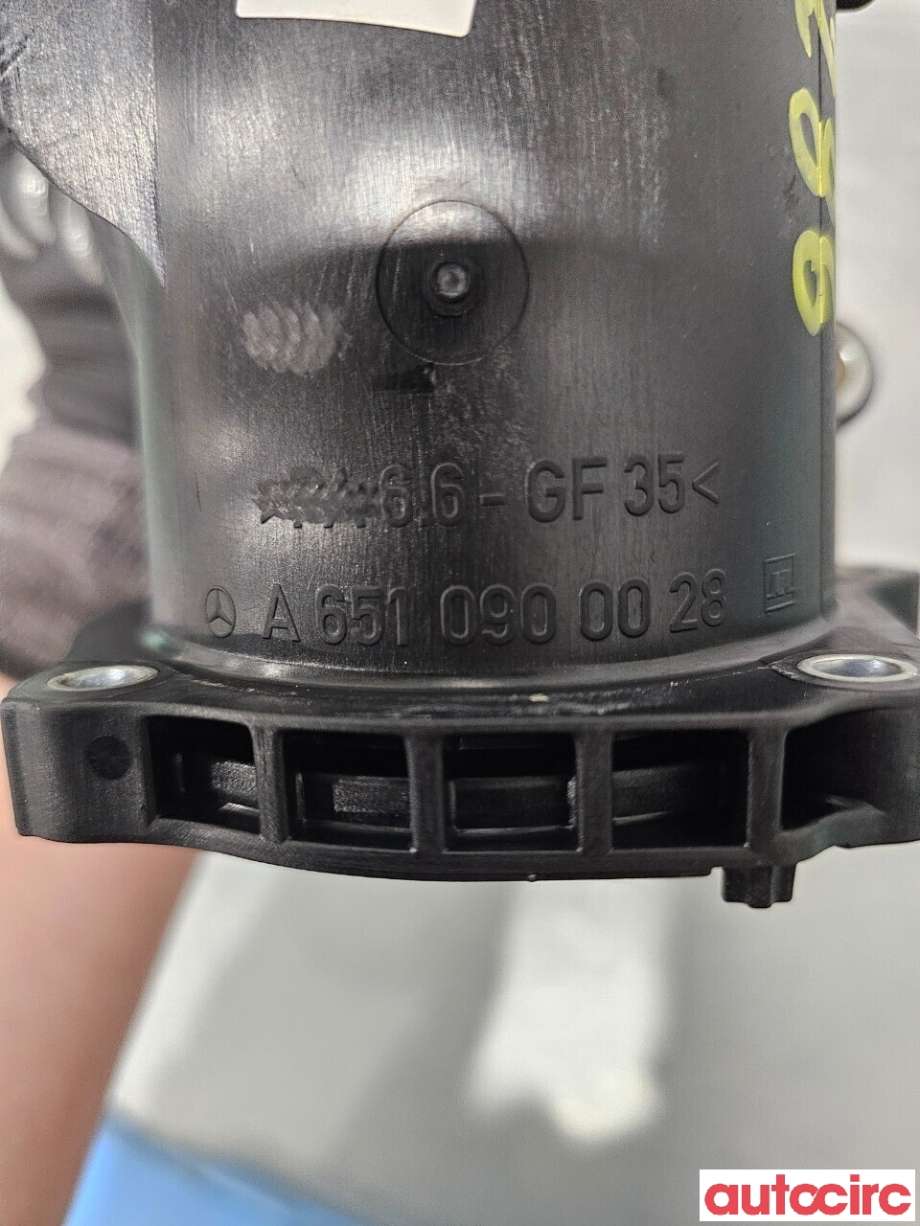 Turbo rør til Mercedes E-Klasse 2009-2013 (Fase 1) (W212) (W212) (MERCEDES|A6510900028|)