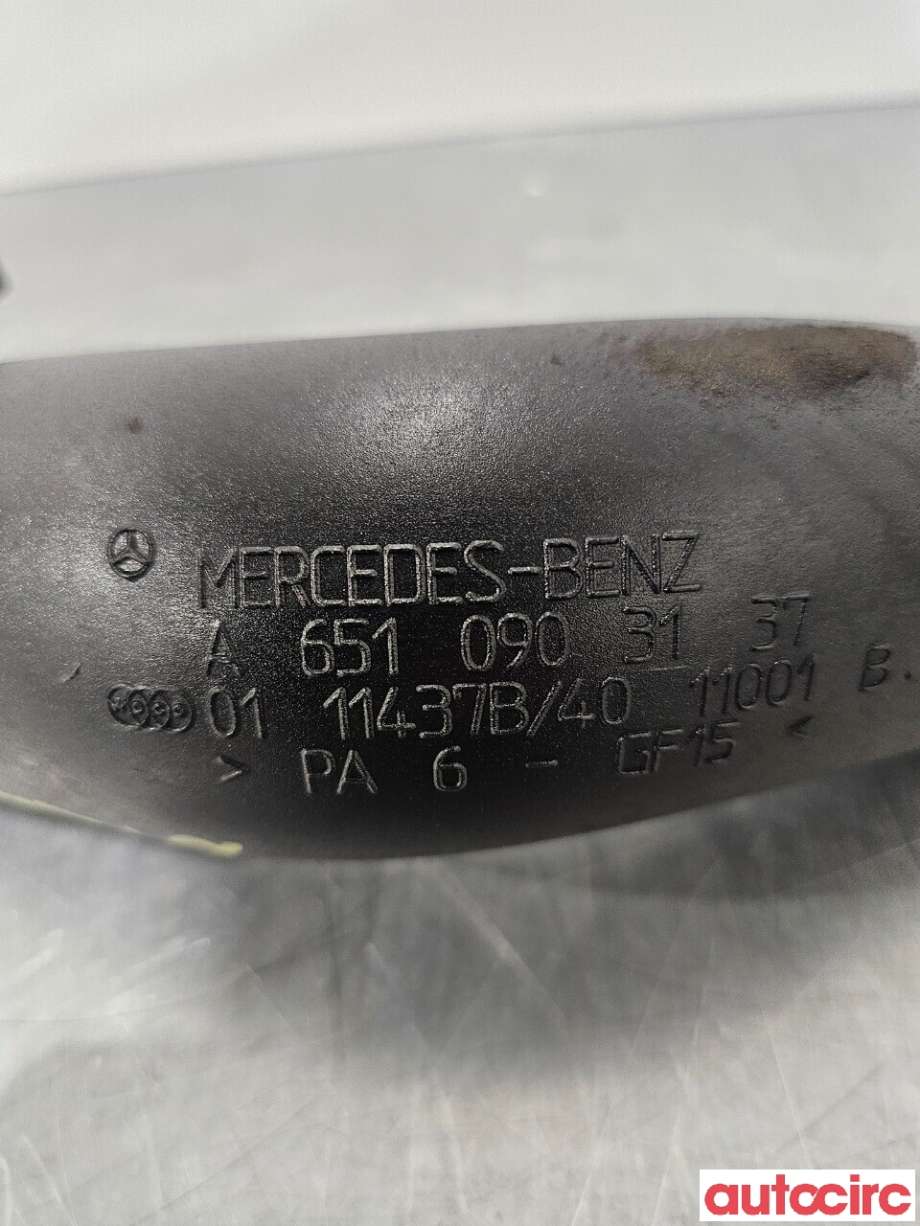 Turbo rør til Mercedes E-Klasse 2009-2013 (Fase 1) (W212) (W212) (MERCEDES|A6510903137|)