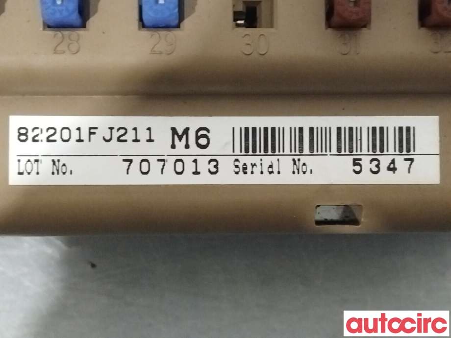 Sikringsboks til Subaru Forester 2013-2019 (Type IV) (SUBARU|82201FJ211)