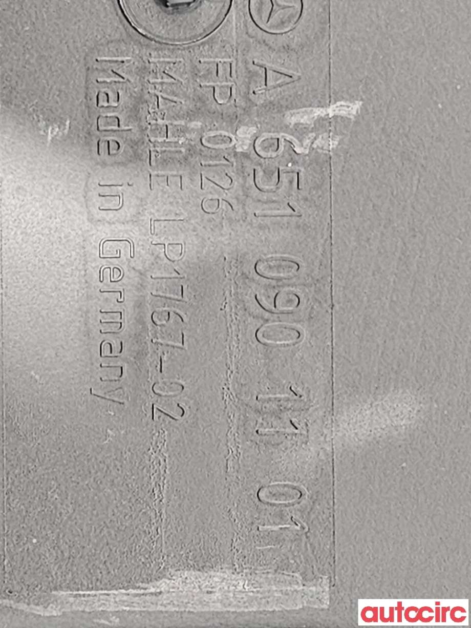 Luftfilterboks til Mercedes E-Klasse 2009-2013 (Fase 1) (W212) (W212) (MERCEDES|A6510901101)