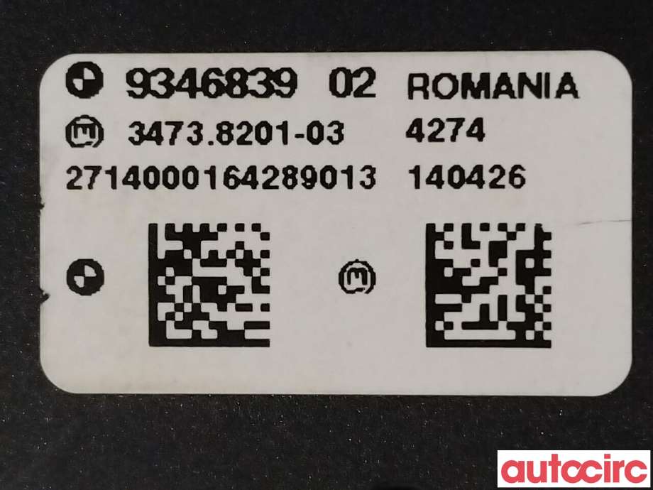 Bryter lys til BMW 5-Serie 2010-2017 (F10/F11) (F10/F11) (BMW|61316803963||9346839)