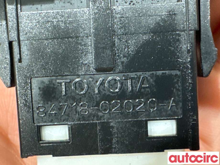 Bryter elektrisk håndbrekk/parkbrems til Toyota Auris 2015-2019 (Type II, Fase 2) (TOYOTA|8471802020||84718-02020)