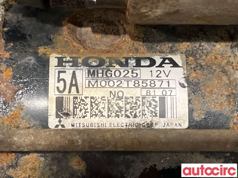 Starter diesel til Honda CR-V 2007-2012 (Type III) (HONDA|31200-RSR-E01|M002T85871|MHG025)