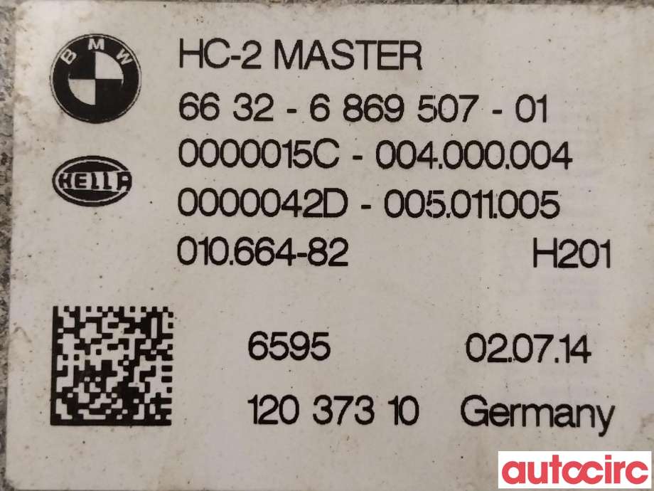 Sensor radar til BMW 5-Serie 2010-2017 (F10/F11) (F10/F11) (BMW|66326885041|66326869507)