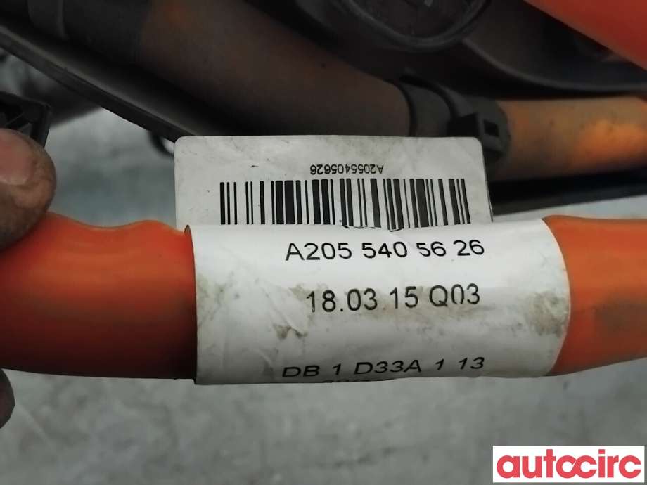Kabel høy volt (HV) hybrid til Mercedes C-Klasse 2014-2018 (Fase 1) (W205) (W205) (MERCEDES|A2055405626|)
