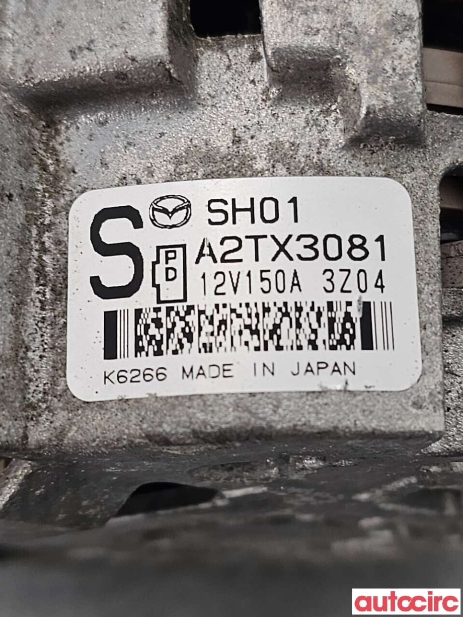 Dynamo til Mazda 3 2013-2016 (Type III, Fase 1) (MAZDA|SH01-18-300B|SH01)