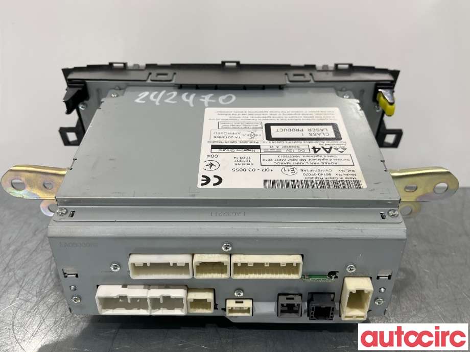 Bilstereo til Toyota Verso 2009-2016 (Type III)  (TOYOTA|861400F070)