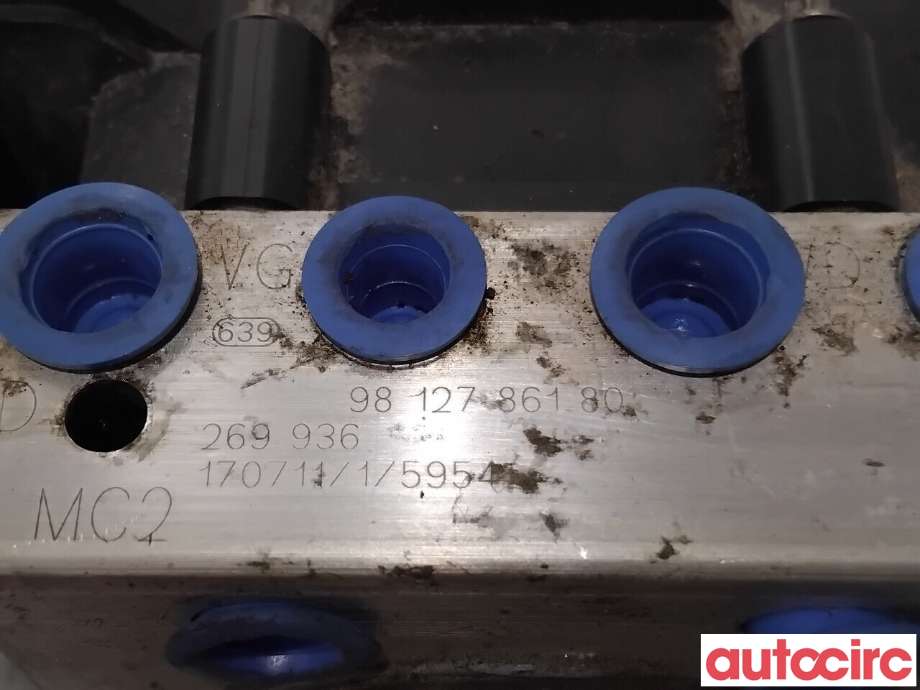ABS sentral til Peugeot 308 2013-2021 (Type II)  (PEUGEOT|1637314480|0265257848|9812786180)