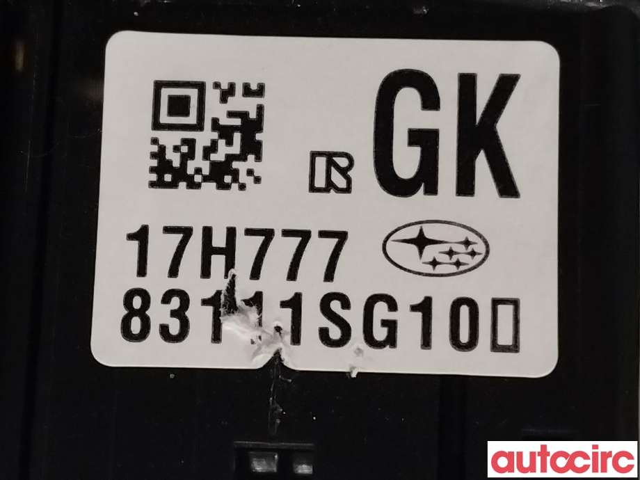 Bryter combi til Subaru Forester 2013-2019 (Type IV) (SUBARU|83111SG100|83111SG10)