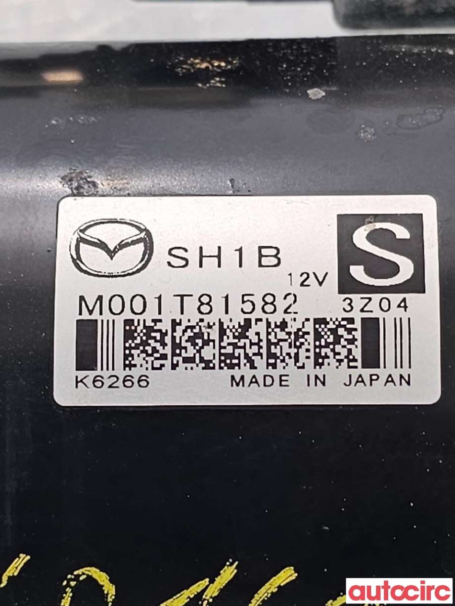 Starter diesel til Mazda 3 2013-2016 (Type III, Fase 1)  (MAZDA|SH1B-18-400|SH1B)