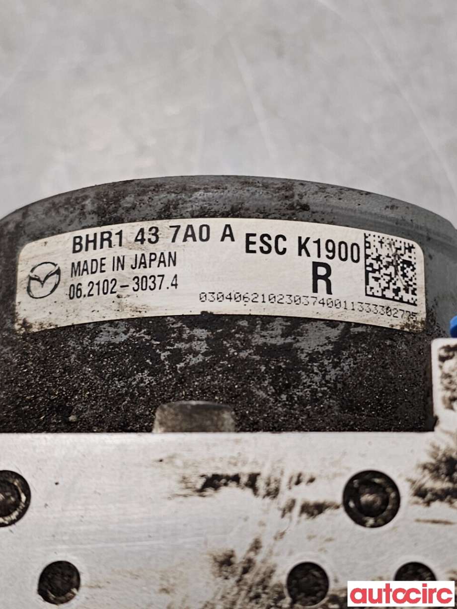 ABS sentral til Mazda 3 2013-2016 (Type III, Fase 1) (MAZDA|BHY3-43-7A0D|BHR1437A0A)