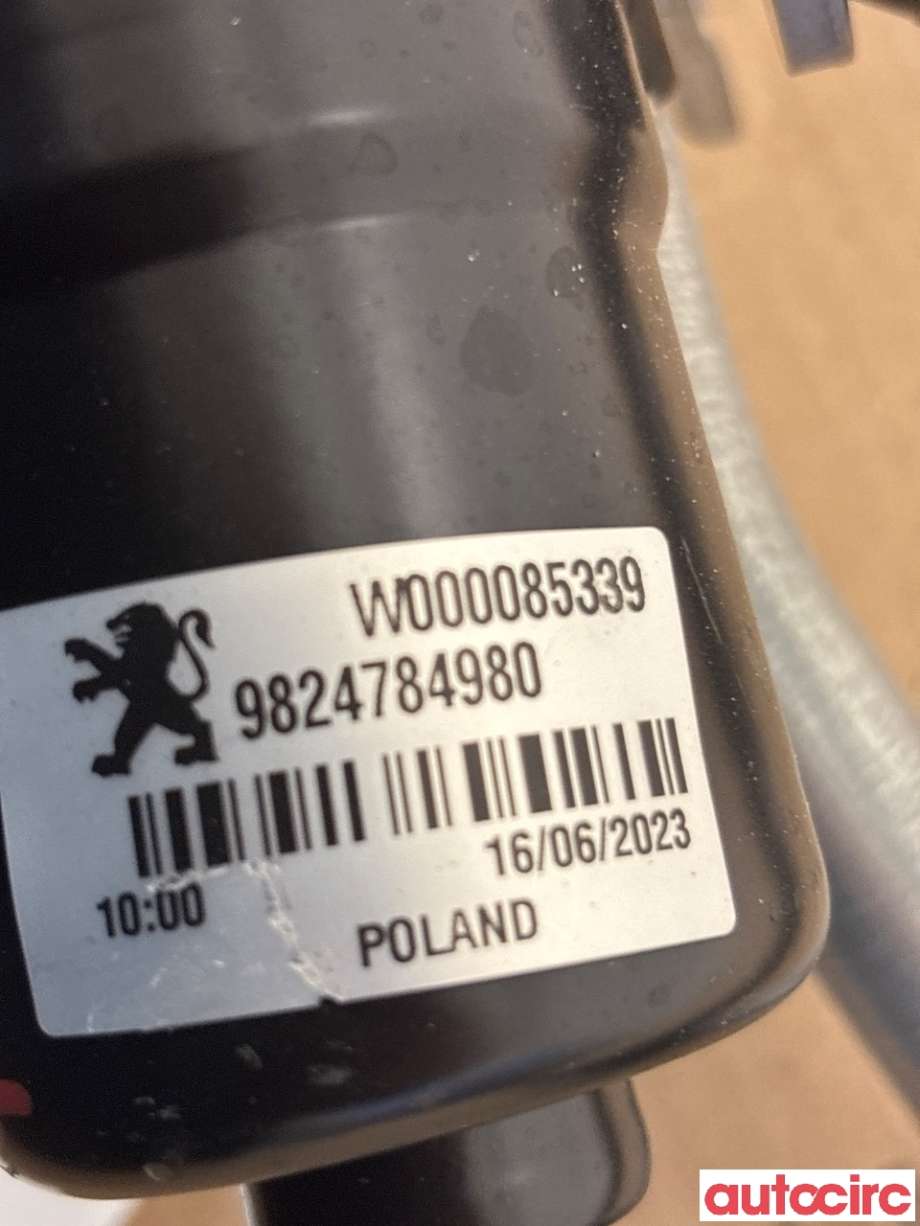 Viskermotor frontrute til Opel Mokka E 2020-->> (Type II)  (OPEL|9824784980|W000085339)