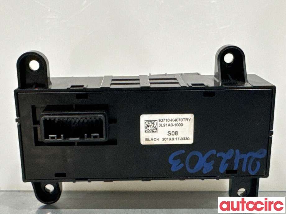 Bryter diverse til Hyundai Kona 2017-2021 (Type I, Fase 1)  (HYUNDAI|93710K4070TRY|3L91A0-1000|93710-K4070TRY)