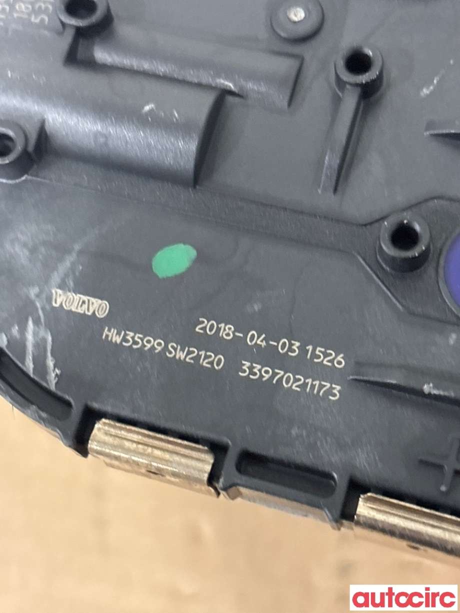 Viskermotor frontrute til Volvo V60/V60 CC 2013-2018 (Type I, Fase 2)  (VOLVO|30753493)