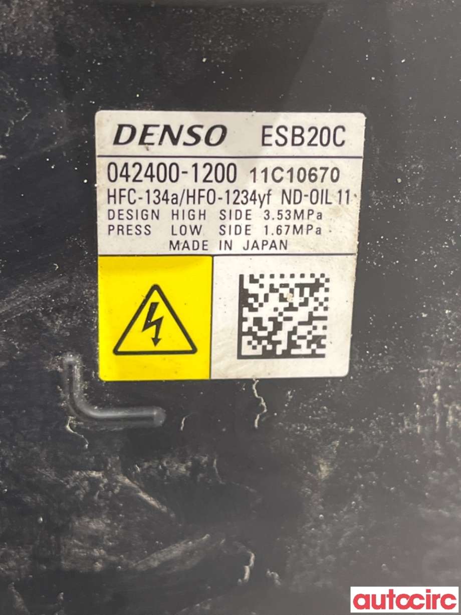 Aircondition kompressor til Toyota Corolla 2019-->>  (TOYOTA|8837012080|042400-1202|)