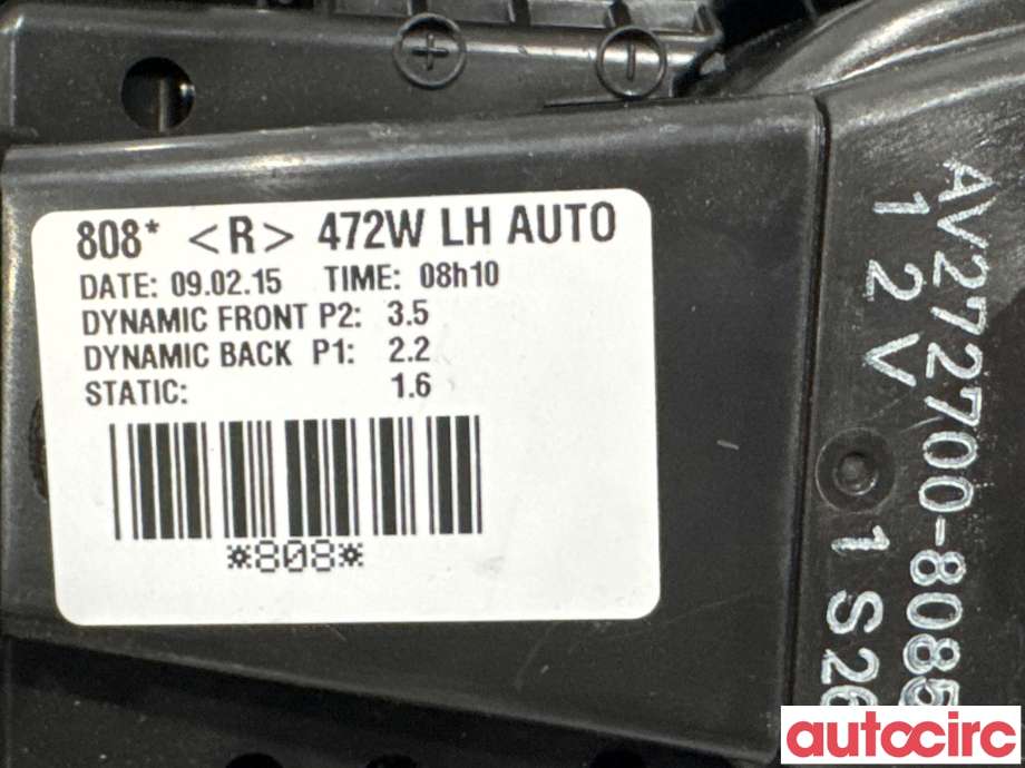 Varmeapparat motor til Toyota Auris 2015-2019 (Type II, Fase 2)  (TOYOTA|8710305060|AV272700-8085|)