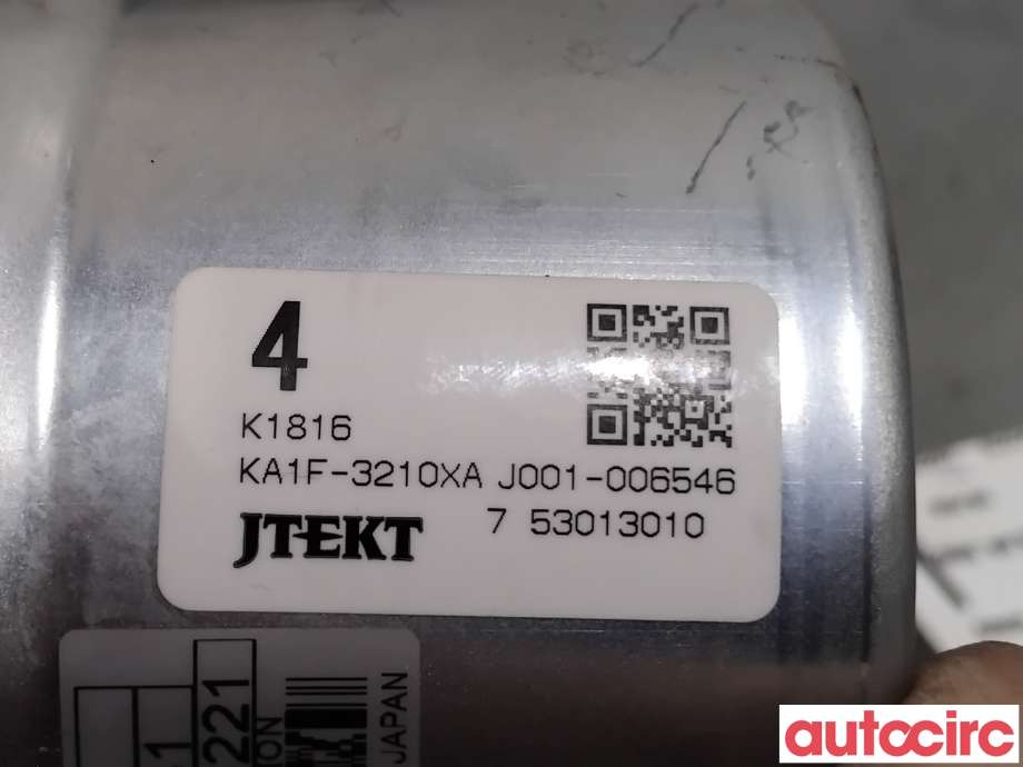 Rattaksel elektrisk servo til Mazda 3 2013-2016 (Type III, Fase 1)  (MAZDA|BHR1-32-150D|J001-006546|KA1F-3210XA)