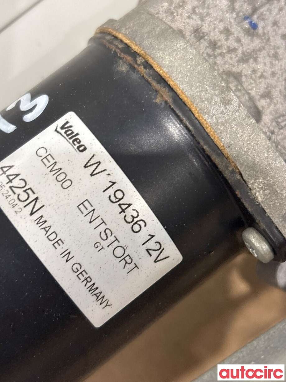 Viskermotor frontrute til Citroën C4 2011-2017 (Type II)  (CITROEN|6405RK|)
