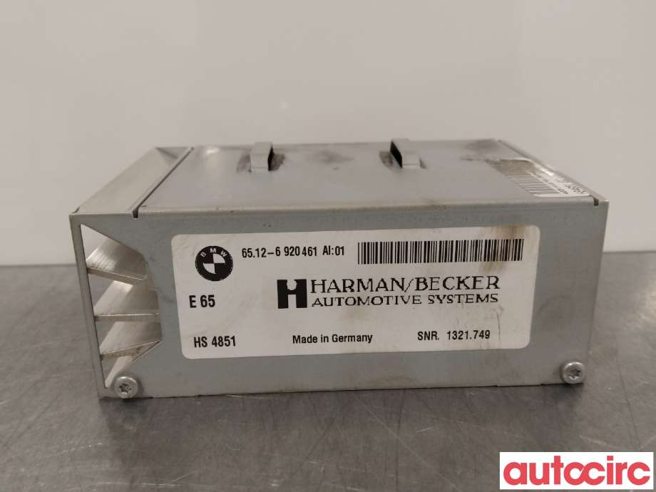 Bilstereo forsterker til BMW 5-Serie 2003-2010 (E60/E61) (E60/E61) (BMW|65126920461)