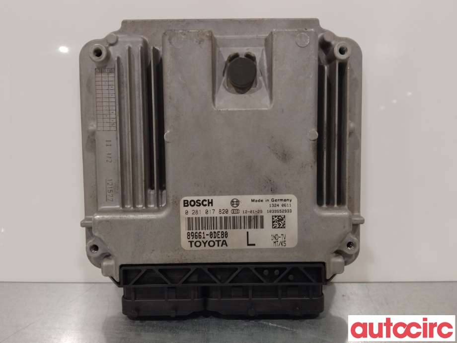 Styreenhet motor til Toyota Yaris, 2012-2014 (Type III, Fase 1) (TOYOTA|896610DE80)