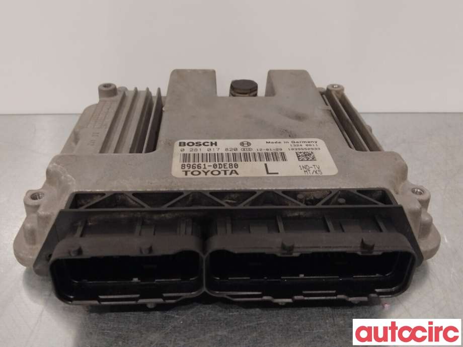 Styreenhet motor til Toyota Yaris 2012-2014 (Type III, Fase 1)  (TOYOTA|896610DE80)