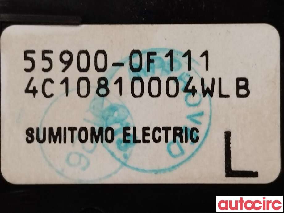 Varmeapparat betjening til Toyota Verso 2009-2016 (Type III)  (TOYOTA|559000F111)
