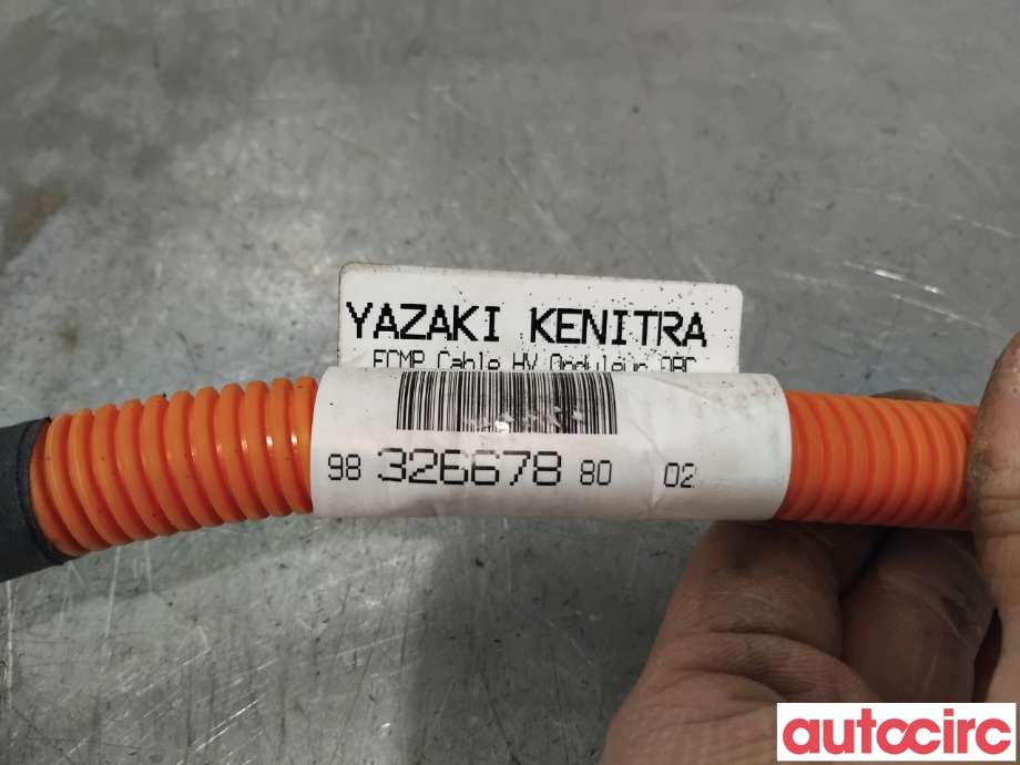 Kabel høy volt (HV) hybrid til Peugeot 208 2019-->> (Type II)  (PEUGEOT|9832667880|)