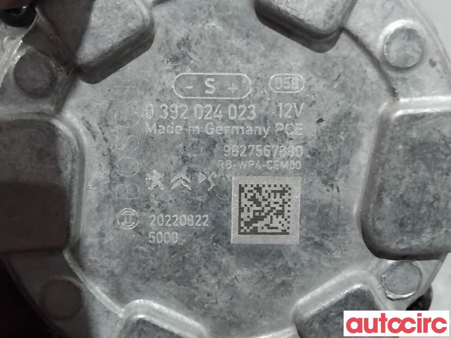 Sirkulasjonspumpe til Peugeot 208 2019-->> (Type II)  (PEUGEOT|9827567880|0392024023)