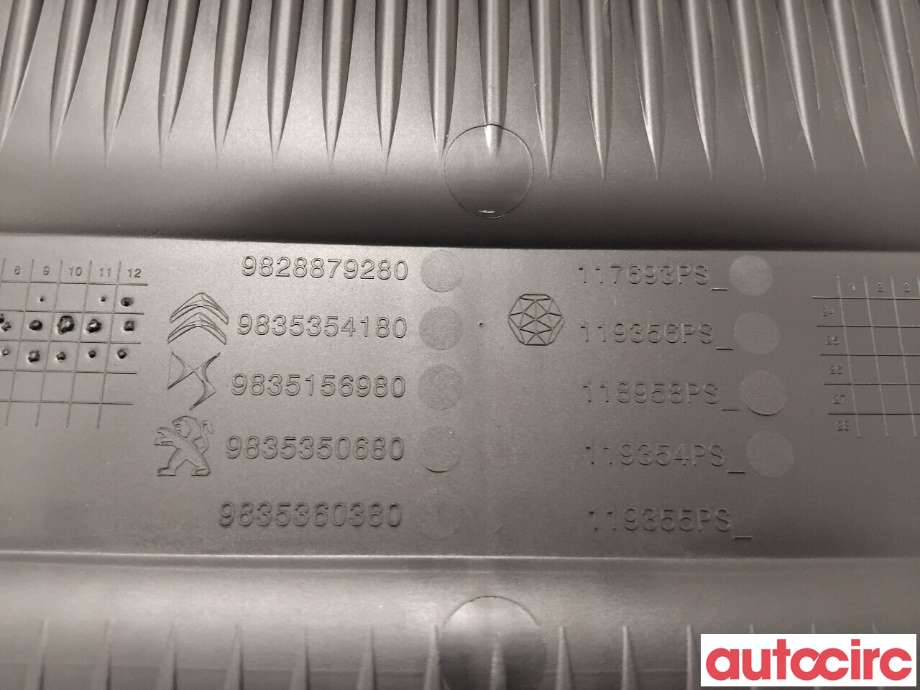 Motordeksel over motor til Peugeot 208 2019-->> (Type II)  (PEUGEOT|9835350680|)