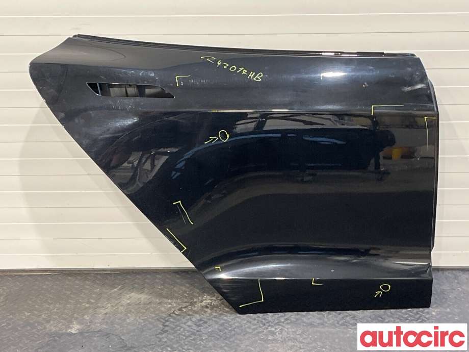 Dør høyre bak til Tesla Model S, 2013-2016 (Fase 1)  (TESLA|6006566-E0-E)