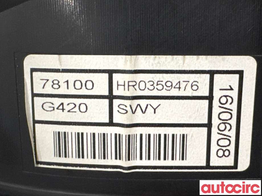 Instrumentpanel til Honda CR-V 2007-2012 (Type III)  (HONDA|78120-SWY-G42|)