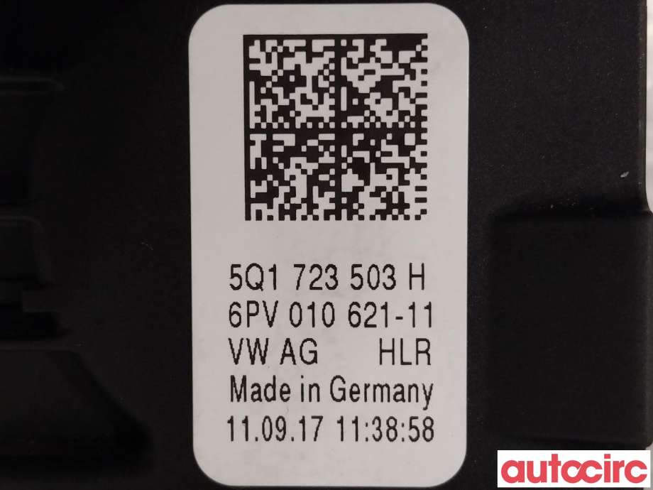 Pedal gass til Škoda Octavia 2017-2020 (Type III, Fase 2)  (SKODA|5Q1723503H)