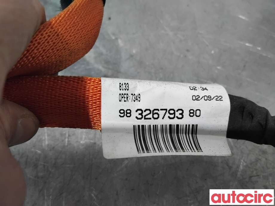 Kabel høy volt (HV) hybrid til Peugeot 208 2019-->> (Type II)  (PEUGEOT|9832679380|)