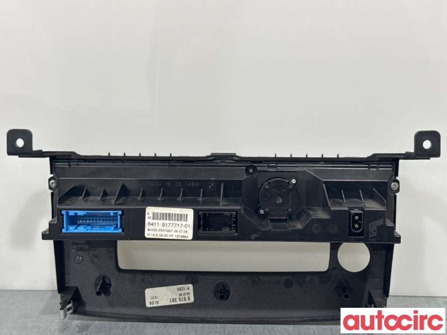 Varmeapparat betjening til BMW 5-Serie 2003-2010 (E60/E61) (E60/E61) (BMW|64119248708||64119177717)