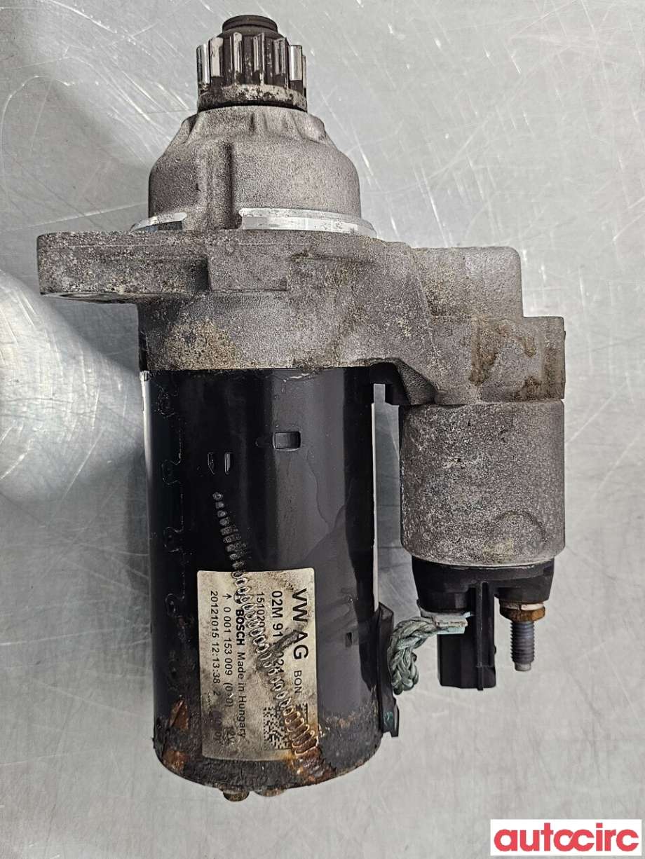 Starter diesel til VW Transporter / Caravelle 2009-2015 (Fase 2) (T5) (T5) (VOLKSWAGEN|02M911024CX|0001153009|02M911024C)