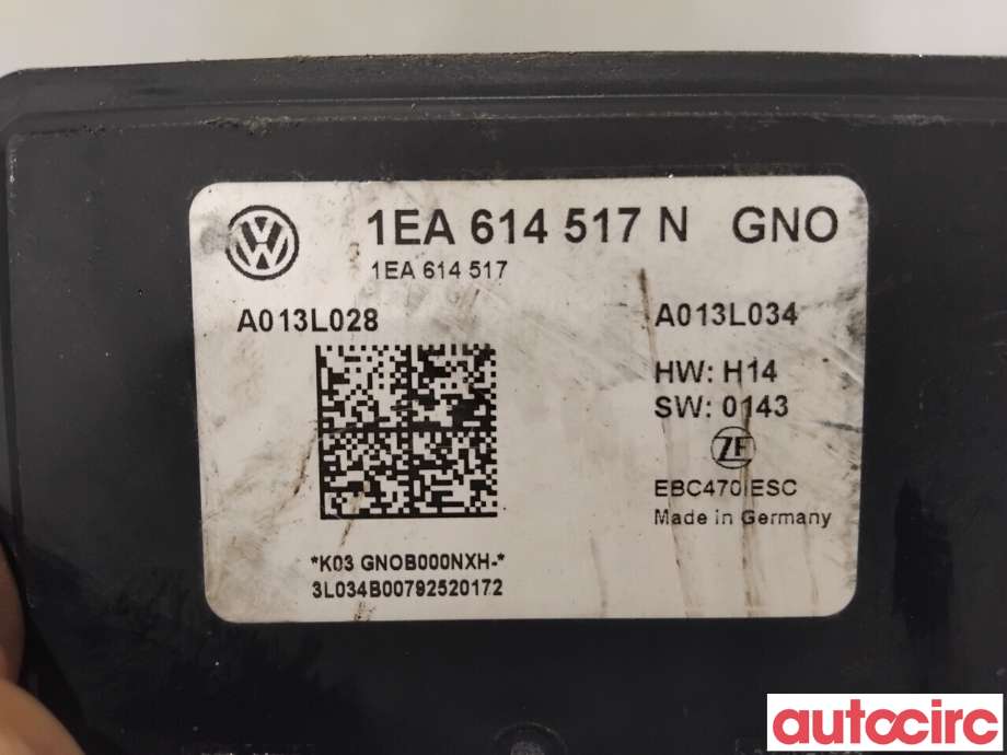 ABS sentral til VW ID.3 2020-->>  (VOLKSWAGEN|NO NR||1EA614517N)