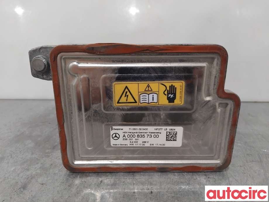 Motorvarmer elektrisk til Mercedes EQC 2019-->>  (MERCEDES|A0008357300|710301020400|A1678354200)