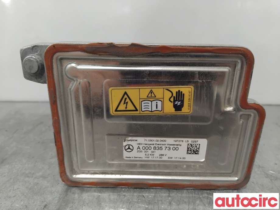 Motorvarmer elektrisk til Mercedes EQC 2019-->>  (MERCEDES|A0008357300|710301020400|A1678354200)