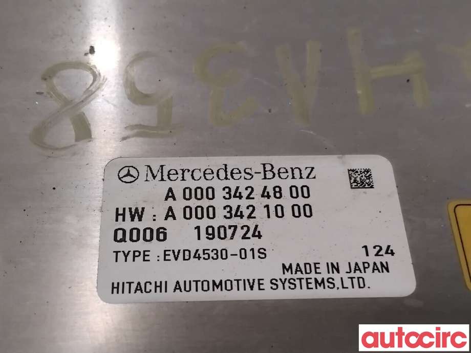 DCDC converter hybrid til Mercedes EQC 2019-->>  (MERCEDES|A0003424800|EVD4530-01S)