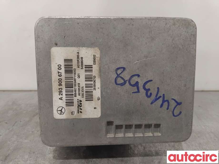 ABS sentral til Mercedes EQC 2019-->>  (MERCEDES|A2939000101|54088649|A2939006700)