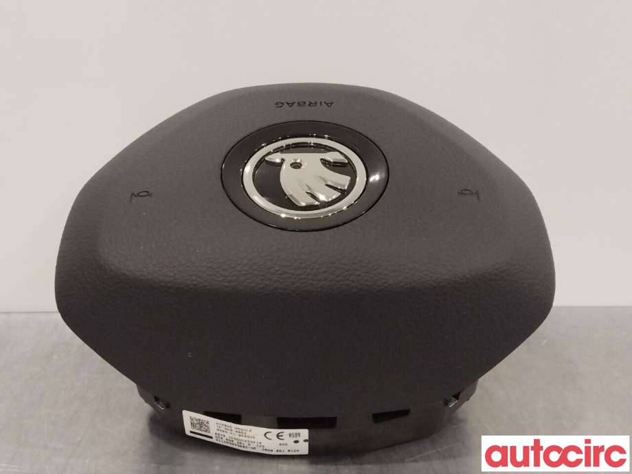Airbag rattpute til Škoda Octavia 2017-2020 (Type III, Fase 2) (SKODA|5E0880201N||5E0880201Q)