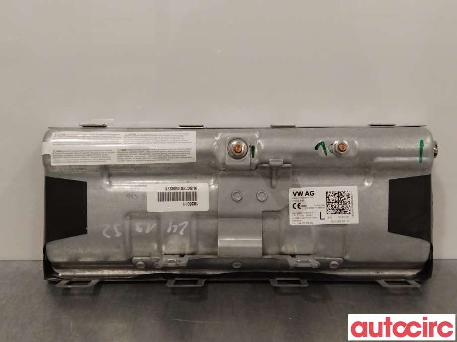 Airbag kne til Škoda Octavia 2017-2020 (Type III, Fase 2)  (SKODA|5G1880841G|CE-0589-PT-000236|5G1880841H)